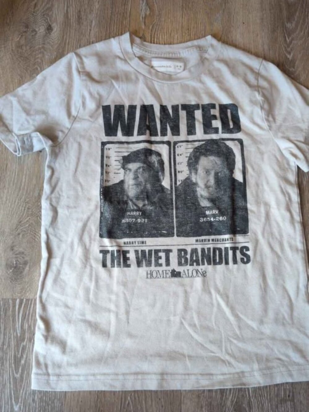 Abercrombie Kids Home Alone Wet Bandits Graphic T-Shirt 9/10